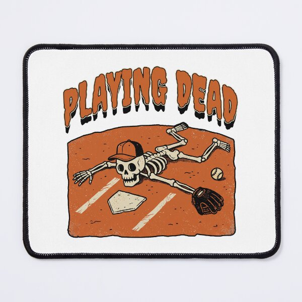Item preview, Playing Dead Baseball Skeleton Halloween designed and sold by MASMUS27.