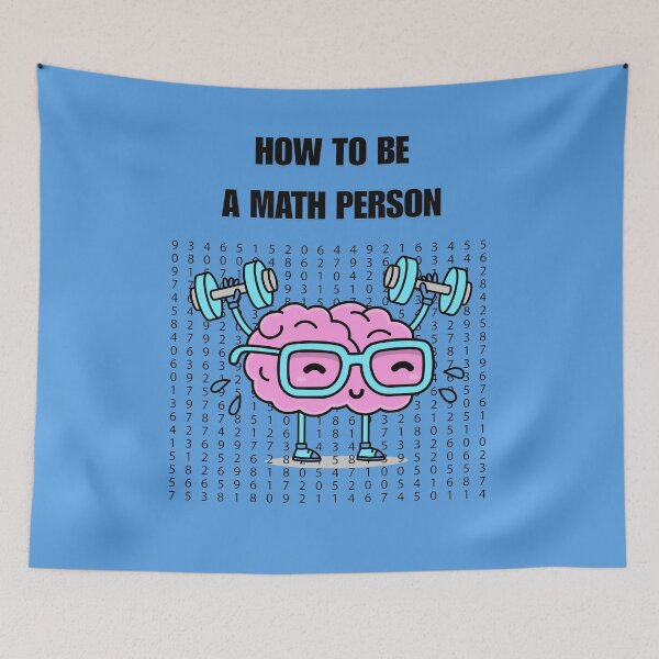 Item preview, How to Be a Math Person designed and sold by Brittainspires.