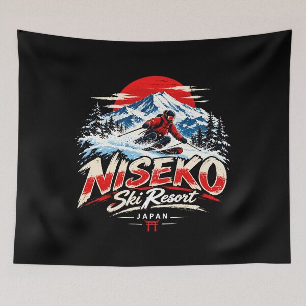 Item preview, Niseko Ski Resort Japan  designed and sold by TheEndDesign.