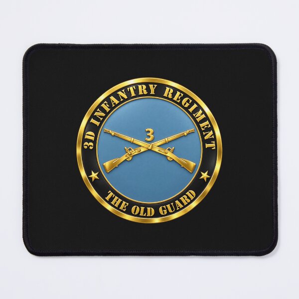 Item preview, Army - 3rd Infantry Regiment -The Old Guard w Inf Branch - 3D - Enhanced designed and sold by Military Insignia Products.