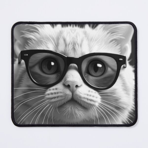 Item preview, Cool B&W Tabby Cat in Sunglasses designed and sold by VFXguy.
