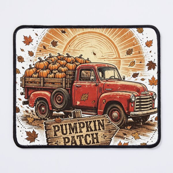 Item preview, Vintage Pumpkin Patch Truck Shirt — Retro Fall Halloween Tee designed and sold by unthinkabletees.