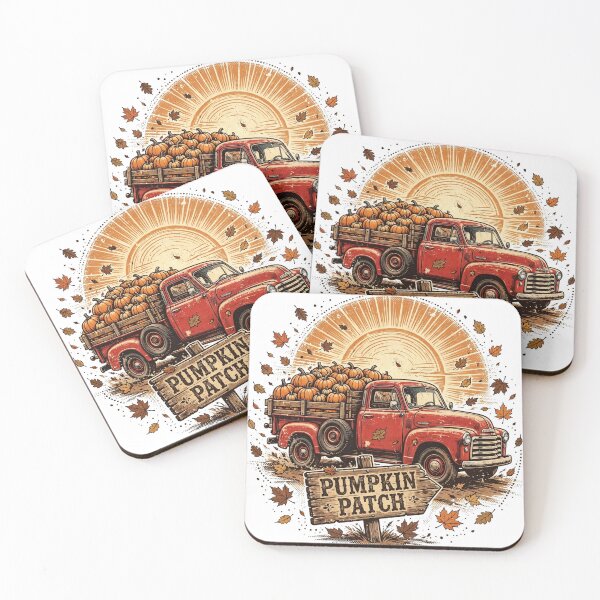 Item preview, Vintage Pumpkin Patch Truck Shirt — Retro Fall Halloween Tee designed and sold by unthinkabletees.