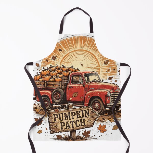 Item preview, Vintage Pumpkin Patch Truck Shirt — Retro Fall Halloween Tee designed and sold by unthinkabletees.