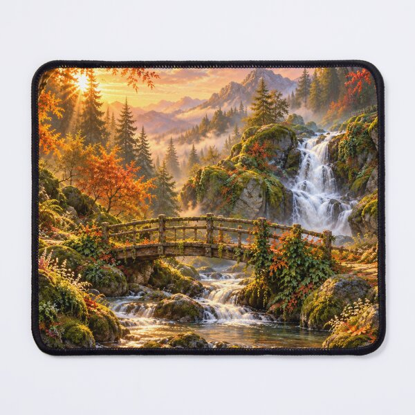 Item preview, Hidden waterfall in the Moos Valley designed and sold by _ARLUNA_.