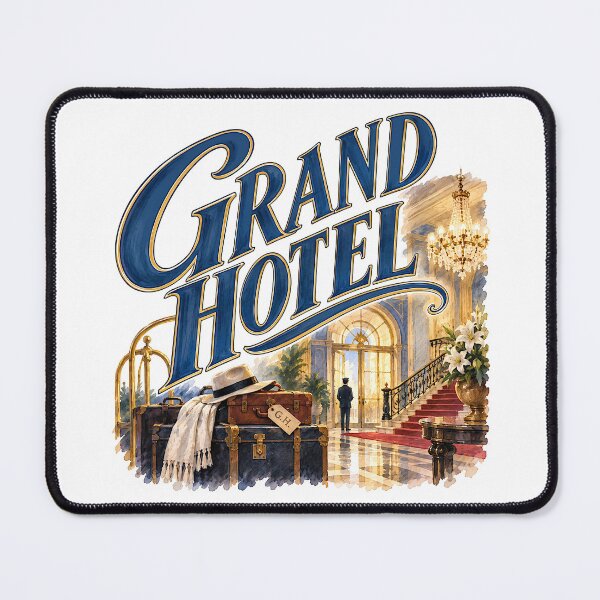 Item preview, Grand Hotel designed and sold by Lyric Vault - Rock on.