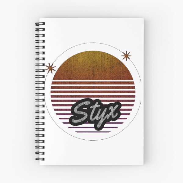 Item preview, Styx Retro Sunset Circle Logo Design designed and sold by Joseph Randolph.