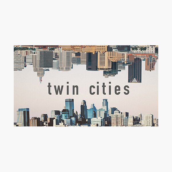 Item preview, Twin Cities Minneapolis and Saint Paul Minnesota designed and sold by anthonylonder.