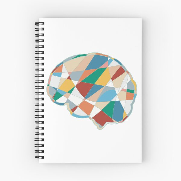 Item preview, Multicolour Brain - Abstract Anatomy Mosaic Art designed and sold by iampaulmorris.