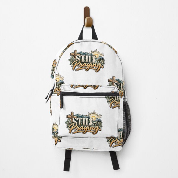 Item preview, Still Praying | Christian Prayer & Faith Mountain Design designed and sold by ThinkOnThis.
