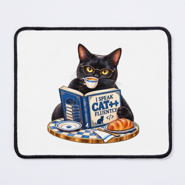 Item preview, Bombay Cat Programmer – I Speak CAT++ Fluently Coding Cat designed and sold by BigfeetLittlepaws.