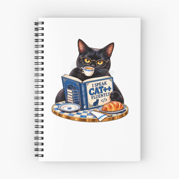 Item preview, Bombay Cat Programmer – I Speak CAT++ Fluently Coding Cat designed and sold by BigfeetLittlepaws.