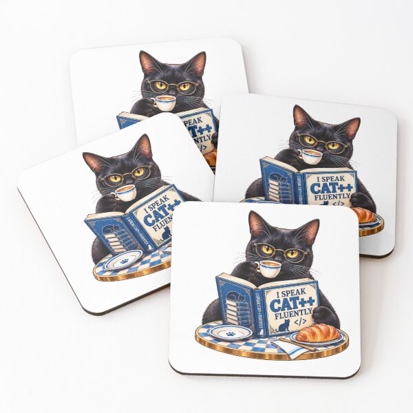 Item preview, Bombay Cat Programmer – I Speak CAT++ Fluently Coding Cat designed and sold by BigfeetLittlepaws.