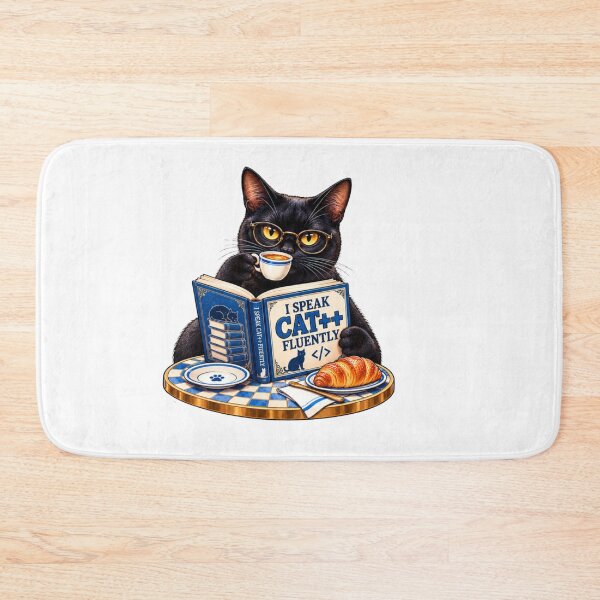 Item preview, Bombay Cat Programmer – I Speak CAT++ Fluently Coding Cat designed and sold by BigfeetLittlepaws.