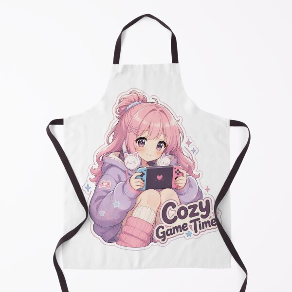 Item preview, Kawaii Cozy Anime Gamer Girl designed and sold by Animepopstudio.