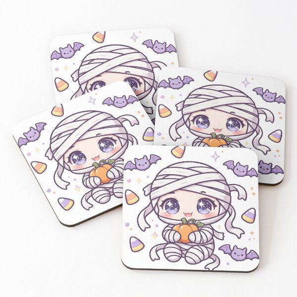 Item preview, Kawaii Mummy Shirt — Cute Halloween Monster Tee designed and sold by unthinkabletees.