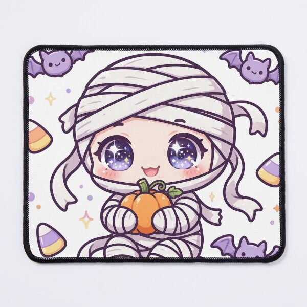 Item preview, Kawaii Mummy Shirt — Cute Halloween Monster Tee designed and sold by unthinkabletees.