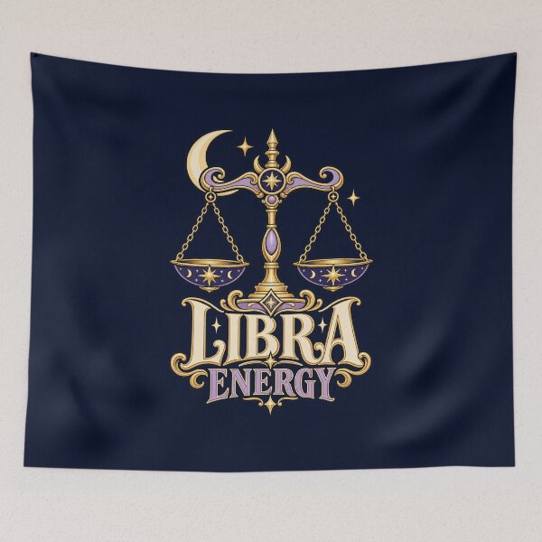 Item preview, Libra Energy - Celestial Zodiac Scales Astrology designed and sold by MOTIFOLK.