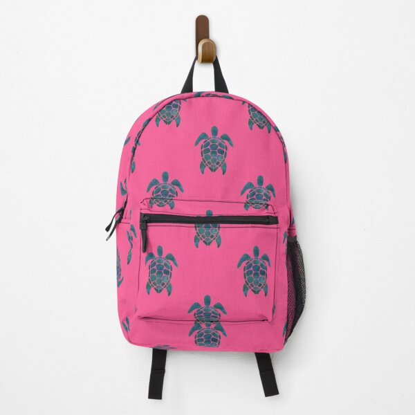 Item preview, Turtles pattern hot pink designed and sold by Ana Gorozpe.