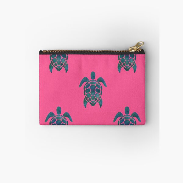 Item preview, Turtles pattern hot pink designed and sold by Ana Gorozpe.