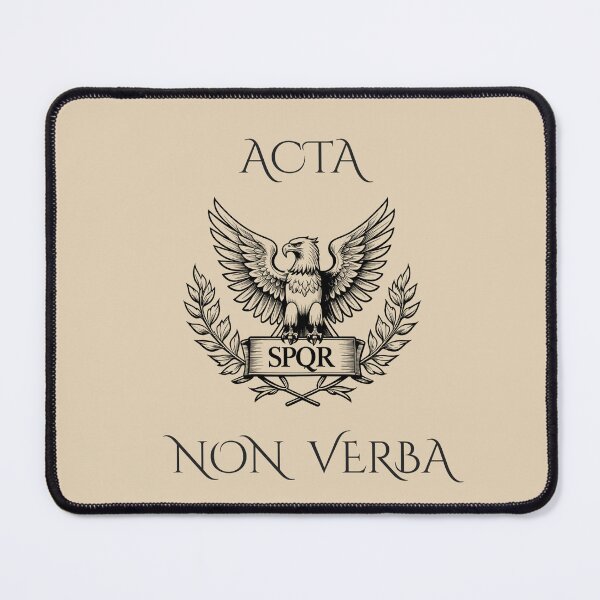 Item preview, Acta Non Verba | Deeds Not Words | Latin Motivational Motto designed and sold by semenol.