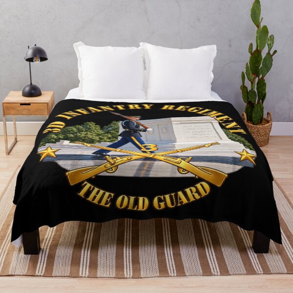Item preview, Army - 3rd Infantry Regiment -The Old Guard w Inf Branch - with Tomb - 3D - Enhanced designed and sold by Military Insignia Products.