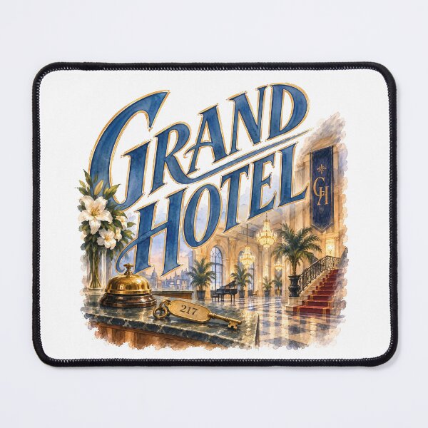 Item preview, Grand Hotel designed and sold by Lyric Vault - Rock on.