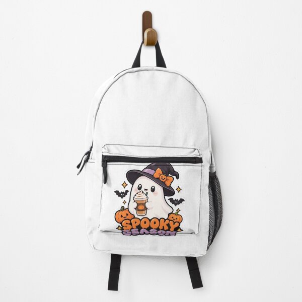 Item preview, Cute Ghost Spooky Season Pumpkin Latte designed and sold by Artistprinter.