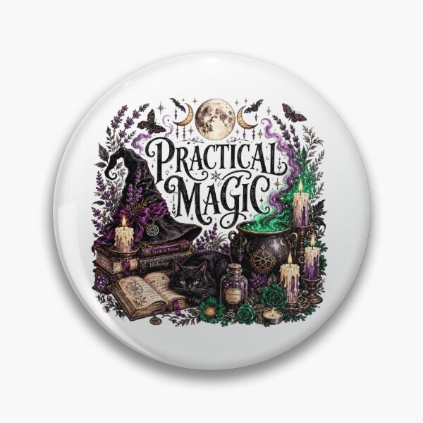 Item preview, Spooky Halloween Witchy Practical Magic Raven Moon Floral Botanical Witch designed and sold by Thread&Fable.