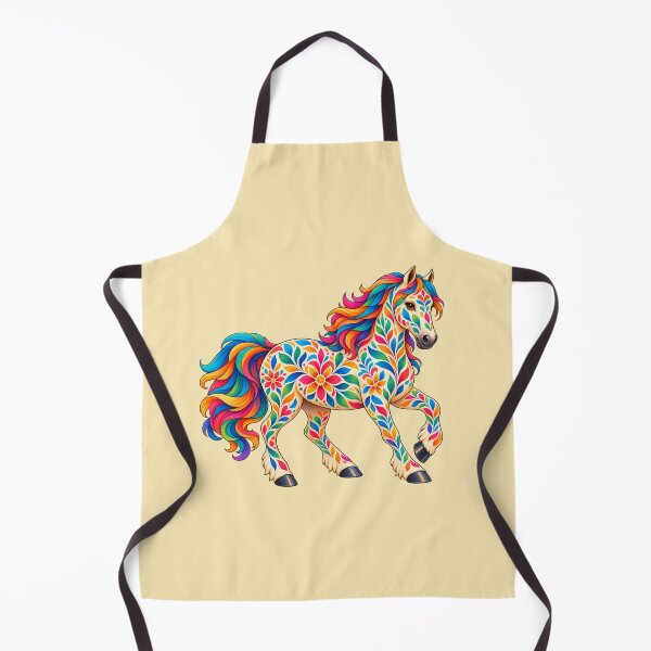 Item preview, Kaleido Floral Mandala Horse designed and sold by Myra365Art.