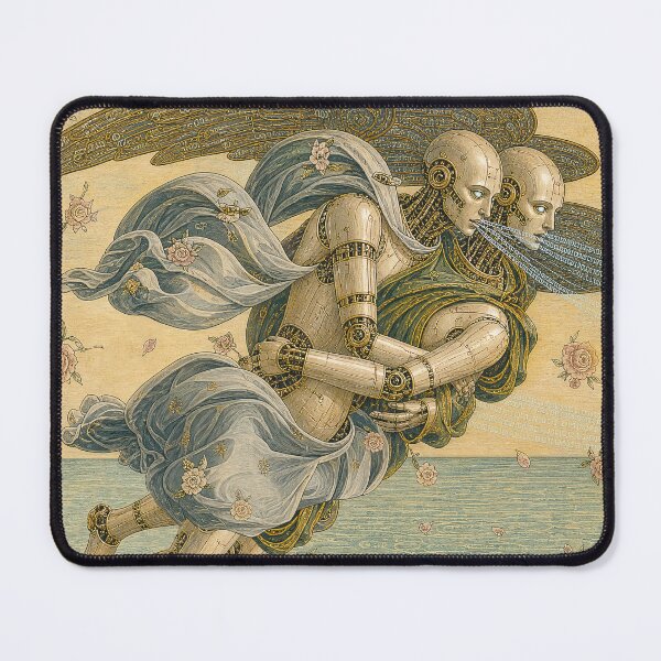 Item preview, The Birth of Venus Left Panel Cyber Renaissance Art Print designed and sold by DMarquiseArt.