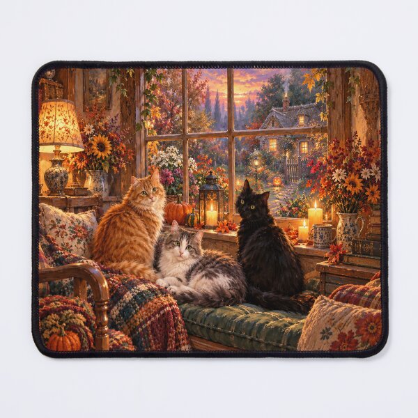 Item preview, Cats on the window seat designed and sold by _ARLUNA_.