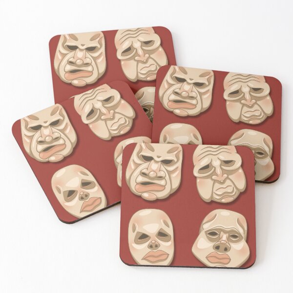 Item preview, The Masks (with BG) designed and sold by Maliceartbot.
