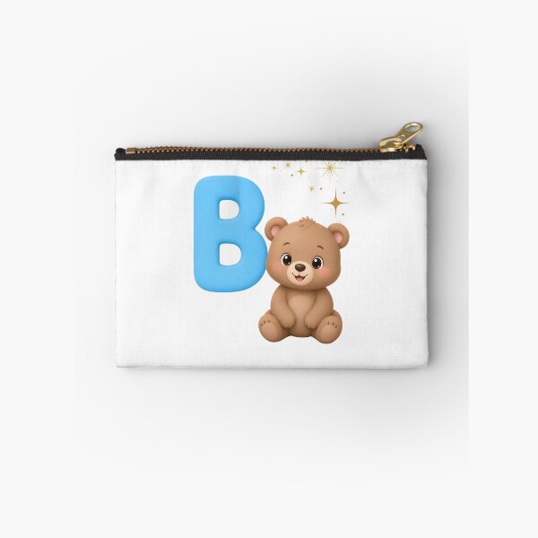 Item preview, Cute Cartoon Letter B, Bear – Kids Alphabet Design designed and sold by allgrabs.