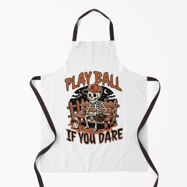 Item preview, Play Ball If You Dare – Halloween Baseball Skeleton designed and sold by MASMUS27.