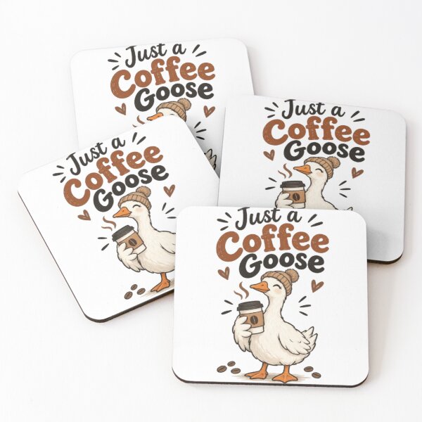 Item preview, Just a Coffee Goose designed and sold by Fouitered.
