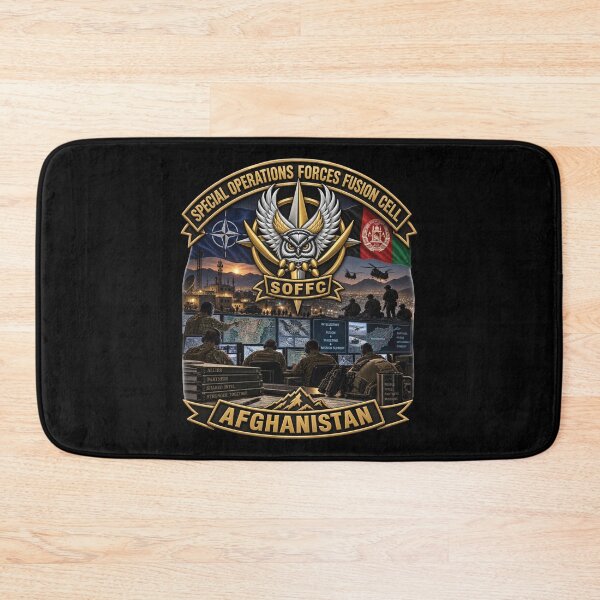 Item preview, Special Operations Forces - Fusion Cell - SOFFC - Banners - Afghanistan - with Scene - 3D - Enhanced designed and sold by Military Insignia Products.
