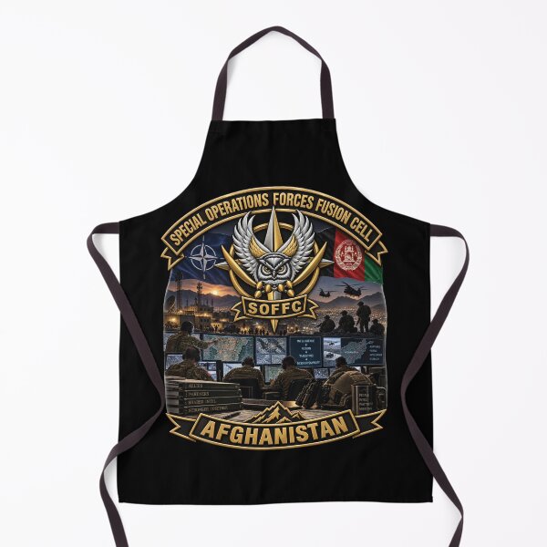 Item preview, Special Operations Forces - Fusion Cell - SOFFC - Banners - Afghanistan - with Scene - 3D - Enhanced designed and sold by Military Insignia Products.