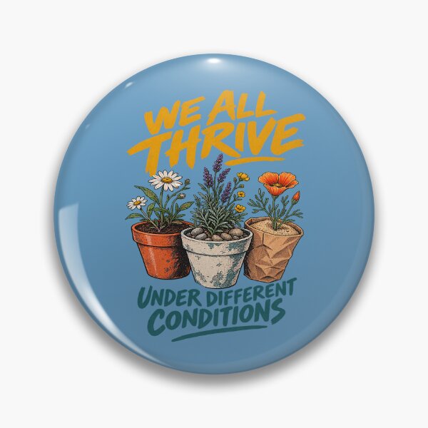 Item preview, We All Thrive Under Different Conditions. designed and sold by Endless7Art.