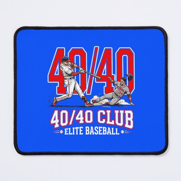 Item preview, Vintage 40/40 Club Elite Baseball Power and Speed Graphic designed and sold by Designart68.