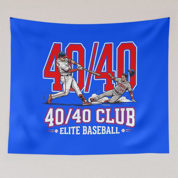 Item preview, Vintage 40/40 Club Elite Baseball Power and Speed Graphic designed and sold by Designart68.