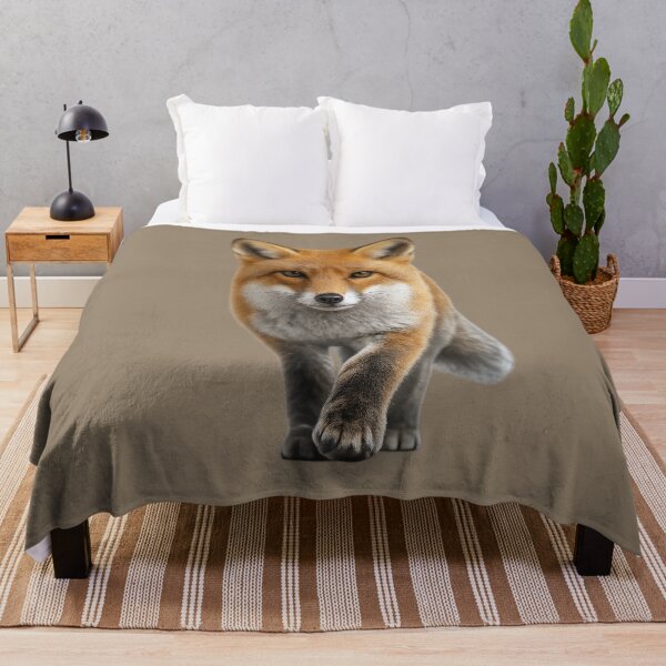 Item preview, Fox Approaching Wildlife Portrait designed and sold by BROHLine Studio.