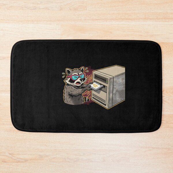 Item preview, Retro Games 1995 Raccoon Floppy Disk PC Gamer designed and sold by Enea Kelo.