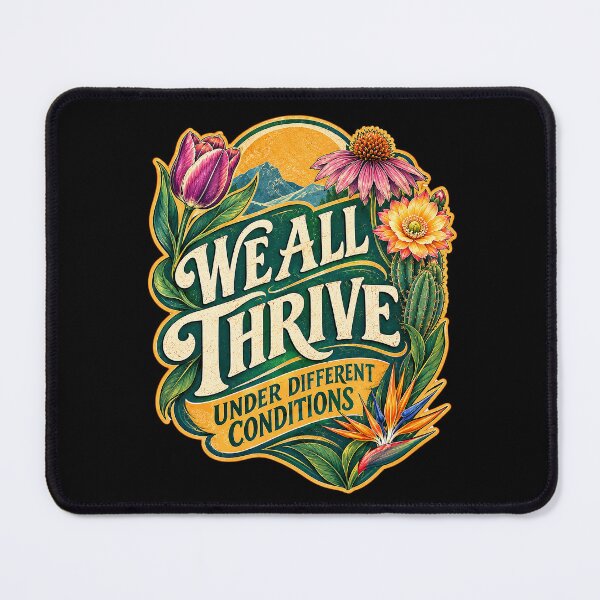 Item preview, We All Thrive Under Different Conditions. designed and sold by Endless7Art.
