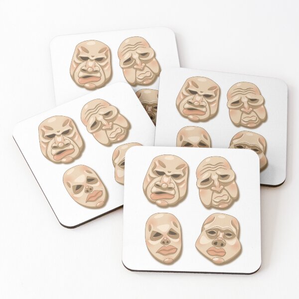 Item preview, The Masks (no bg) designed and sold by Maliceartbot.