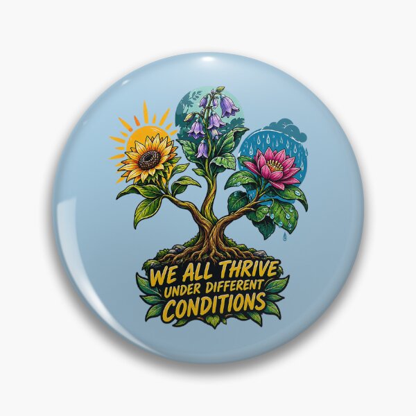 Item preview, We All Thrive Under Different Conditions. designed and sold by Endless7Art.