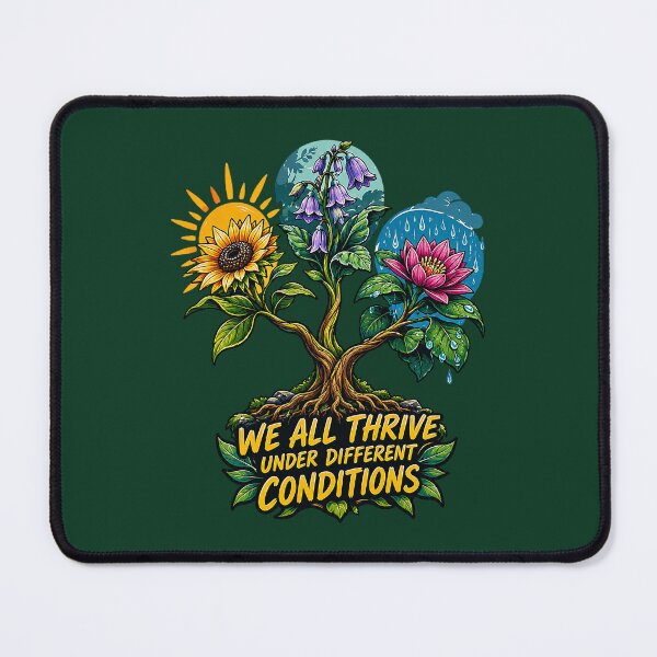 Item preview, We All Thrive Under Different Conditions. designed and sold by Endless7Art.