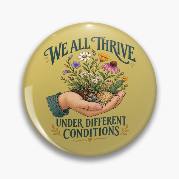 Item preview, We All Thrive Under Different Conditions. designed and sold by Endless7Art.