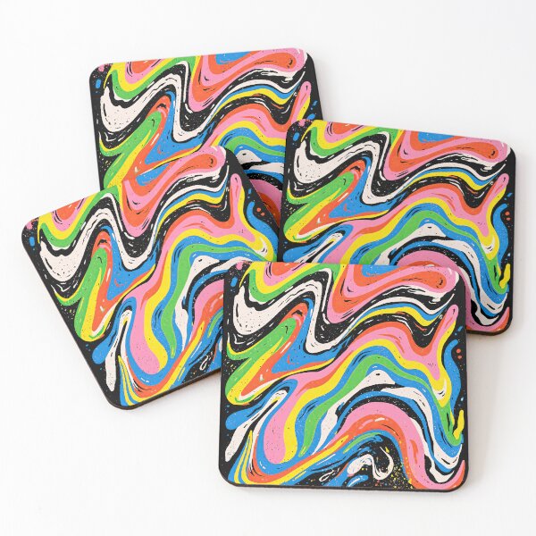 Item preview, Psychedelic Color Wave designed and sold by folskullyz.