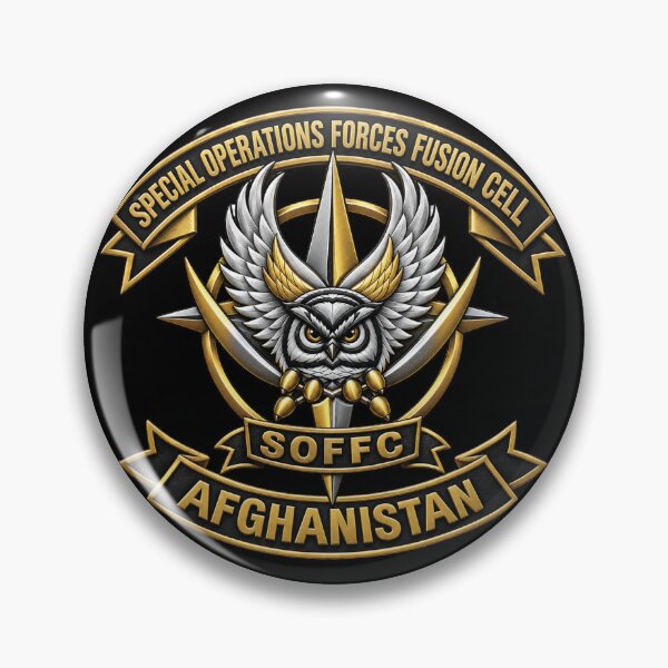 Item preview, Special Operations Forces - Fusion Cell - SOFFC - Banners - Afghanistan 3D - Enhanced designed and sold by Military Insignia Products.